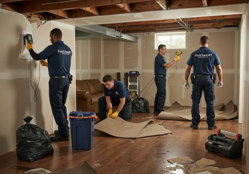 Flood DamageMaterial Assessment and Debris Removal process in Hometown, IL