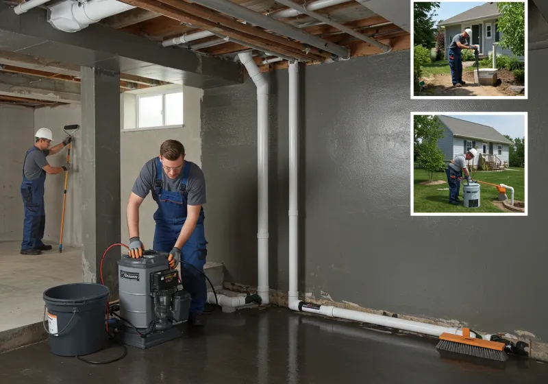 Basement Waterproofing and Flood Prevention process in Hometown, IL